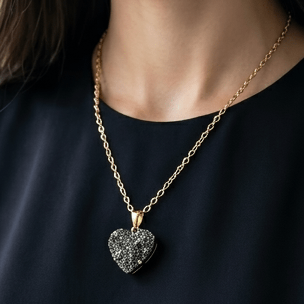 Necklace with Pyrite